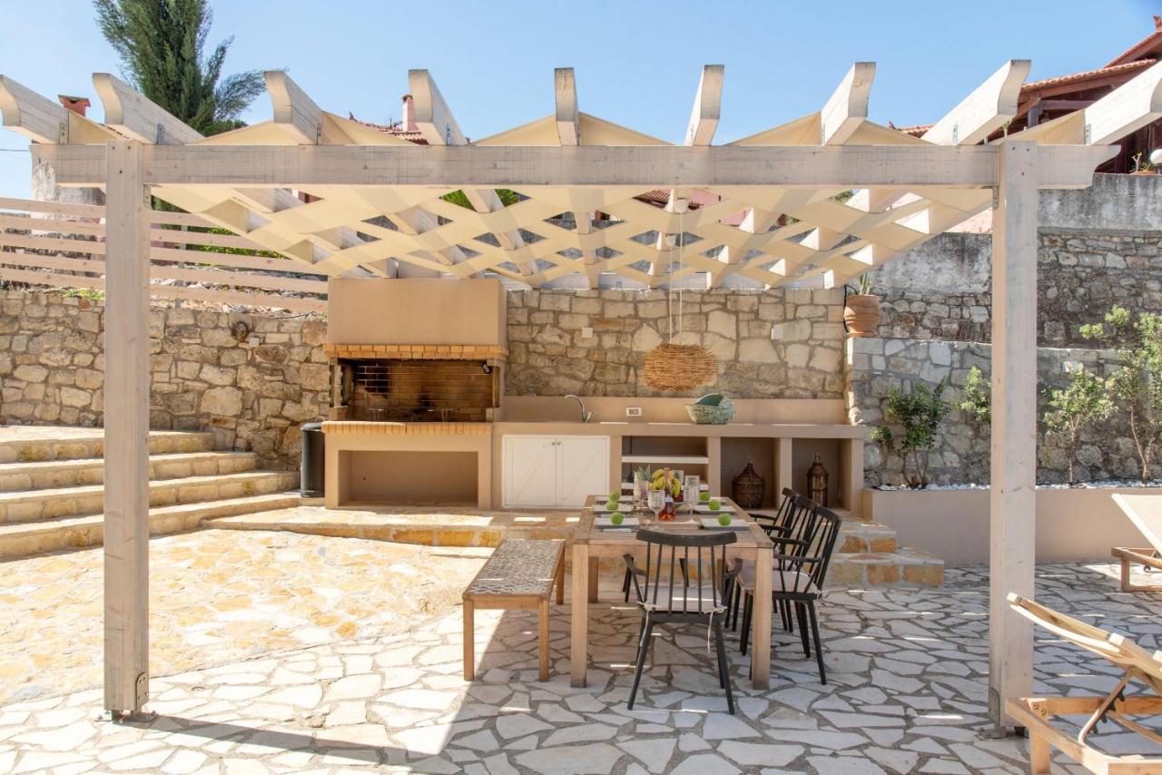 Villa Chrysallis With Heated Pool ゲオルギオポリス エクステリア 写真